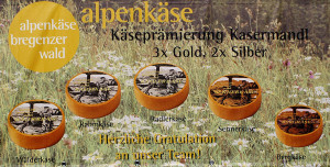 Kasermandl Auszeichnungen 2013 2 Sennerei Auszeichnung 2013 Kasermandl