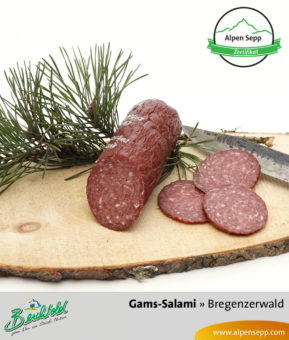 Gamssalami | Wildwurst vom heimischen Gamswild - 1 Stange