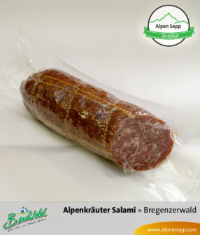 Alpenkräuter Salami aus dem Bregenzerwald