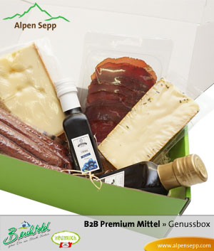 Genussboxen fürs Business B2B