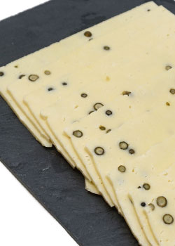 Raclette mit Pfefferkörnern