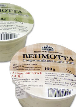 Rehmotta Sortiment vom Alpen Sepp