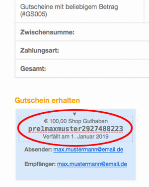 Diese Details kopieren Sie in die PDF-Vorlage vom Wertgutschein