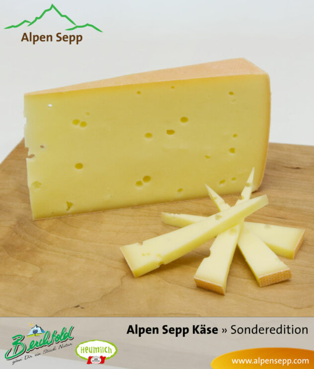 Bregenzerwälder Käse Sonderedition „ALPEN SEPP“