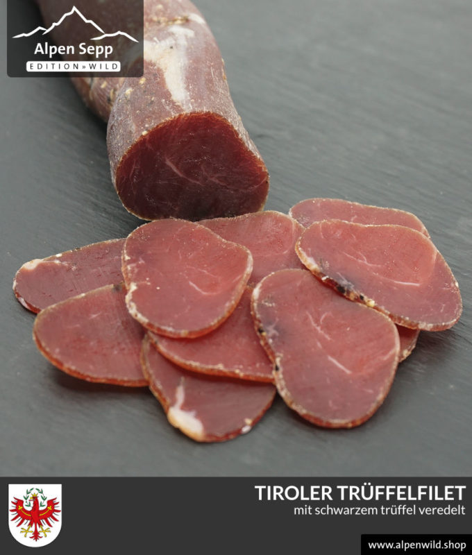 Tiroler Trüffelfilet im www.alpenwild.shop