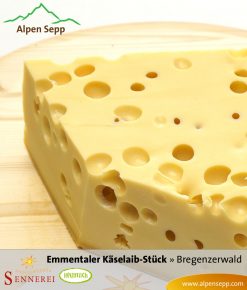 Bewertungen unserer Kunden 47 EMMENTALER Käsestück vom Käselaib - 6 kg