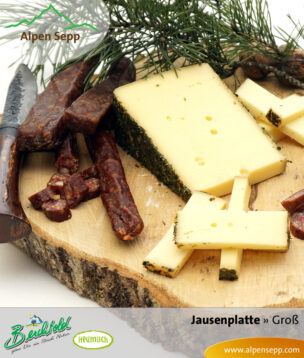 Grosse Jausenbox - Wurst und Käse