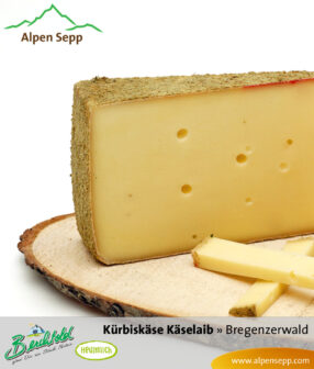 KÜRBISKÄSE Käselaib - 6 kg 5 Kürbiskäse Käselaib 6 kg