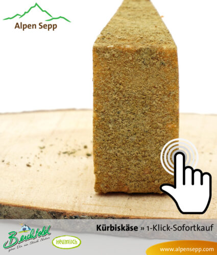 KÜRBISKÄSE, 200 Gramm zum 1-Klick Sofortkauf 7 Kürbiskäse Käserinde