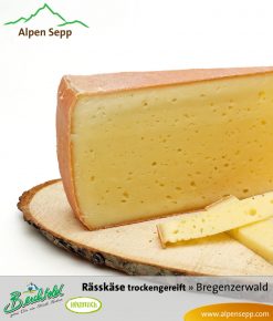 Heumilch Rässkäse, trockengereift
