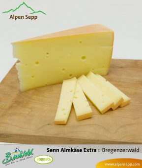 Senn Almkäse Extra würzig | Premium Qualität - extra lange Reifung | Würziger Raclettekäse Tipp!