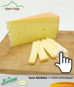 SENN ALMKÄSE, extra würzig, 200 Gramm zum 1-Klick Sofortkauf