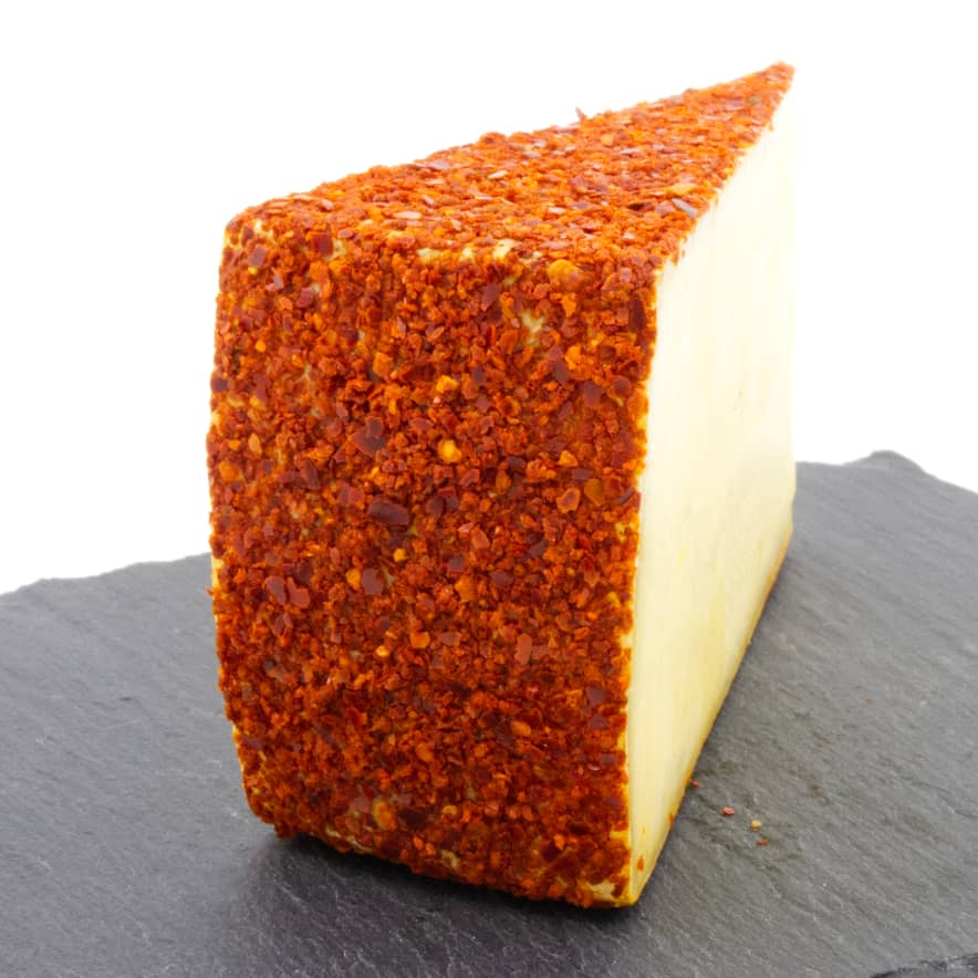 REHMOCTA® » Peppino « | Käse Spezialität | mit STAY SPICED Chilimischung affiniert. Feedbild.