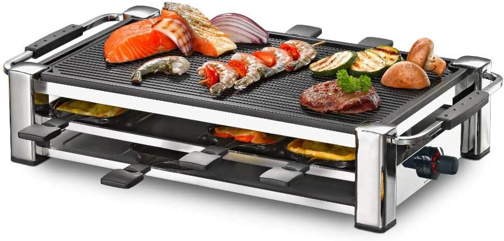 Tischgrill Raclette heisser Stein