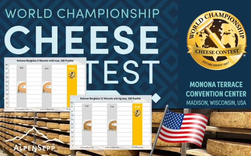 Rehmer Sennhus Bergkäse Bewertung | World Championship Cheese Contest 2024