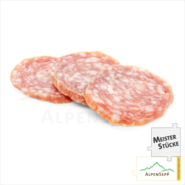 HAUSSALAMI | Milde Salami aus Schweinefleisch | PREMIUM Wurstsorte | 1 Stange