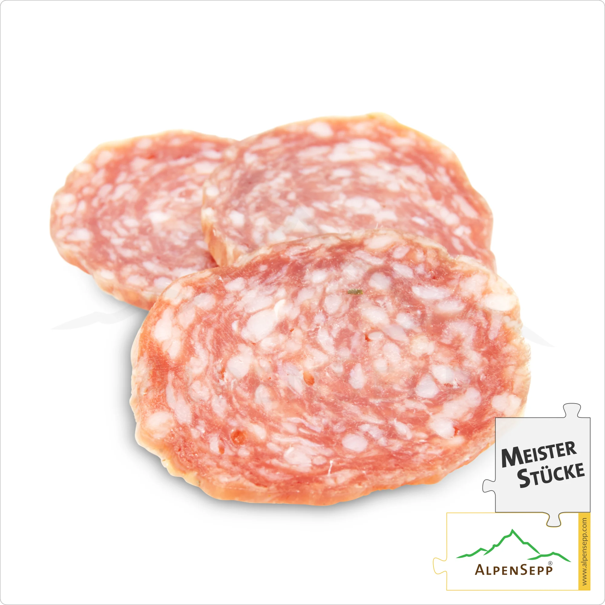 HAUSSALAMI | Milde Salami aus Schweinefleisch | PREMIUM Wurstsorte | 1 Stange