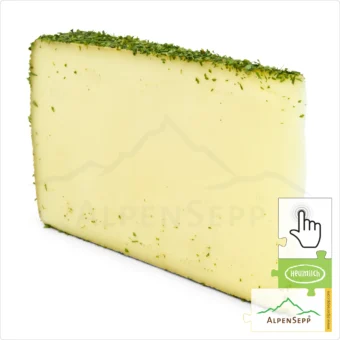 BÄRLAUCHKÄSE, 200 Gramm Käse aus Alpenmilch - laktosefrei | direkt aus dem Käsekeller | zart schmelzend mit einmaligem Bärlauch Charakter | 1-Klick Sofortkauf