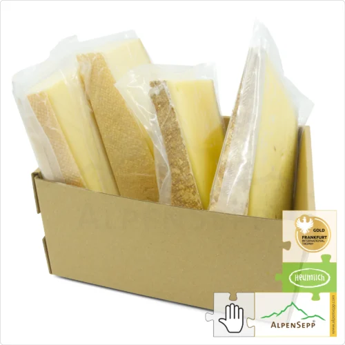 ALPENSEPP 4.0 BOX | mild und würzig | Bergkäse Test Aktion | 2 kg 7 ALPENSEPP 4.0 | mild und würzig Bergkäse Test Aktion - 2 kg