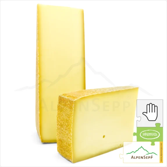 Bergkäse würzig | direkt aus dem Käsekeller | 8 Monate gereift - aromatisch + würzig