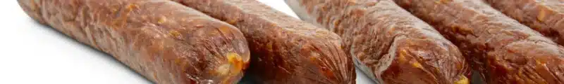 BIO JUNIORBEISSER Rinder Wurst | Rohwurst zu 100% aus Rindfleisch gefertigt - ohne Schweinefleisch