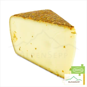 CHILIKÄSE (Chili Käse, Chilli Käse) | 100% würzig-scharfe Genuss Garantie mit Chili Charakter | Laktosefreier DELUXE Heumilch Käse direkt aus dem Käsekeller