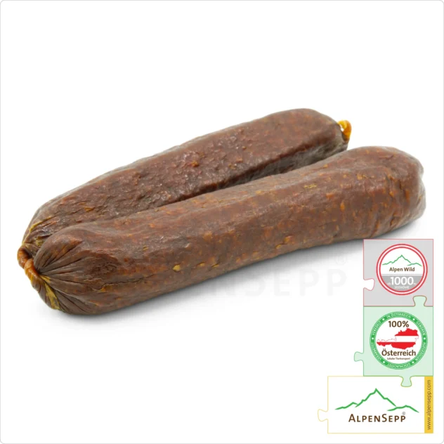 GAMSWURZEN | Wildwurst von der Gams | PREMIUM Wurst vom Gamswild