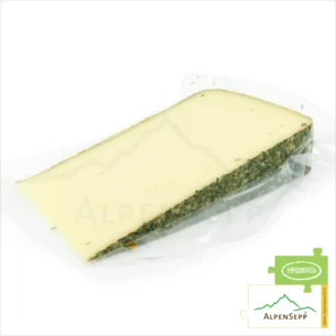 KRÄUTERKÄSE | 100% aromatische Genuss Garantie mit einmaligem Kräuter Charakter | Laktosefreier DELUXE Alpenmilch Käse direkt aus dem Käsekeller