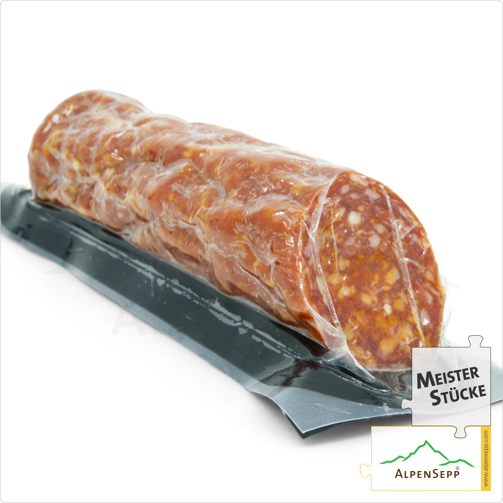 PEPERONCINO SALAMI | Chili Salami aus Schweinefleisch | Scharfe-aromatische PREMIUM Wurstsorte | 1 Stange