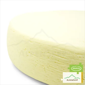 RÄSSKÄSE nassgereift Käselaib | Laktosefreier Heumilch Käse | 6 kg Käserad