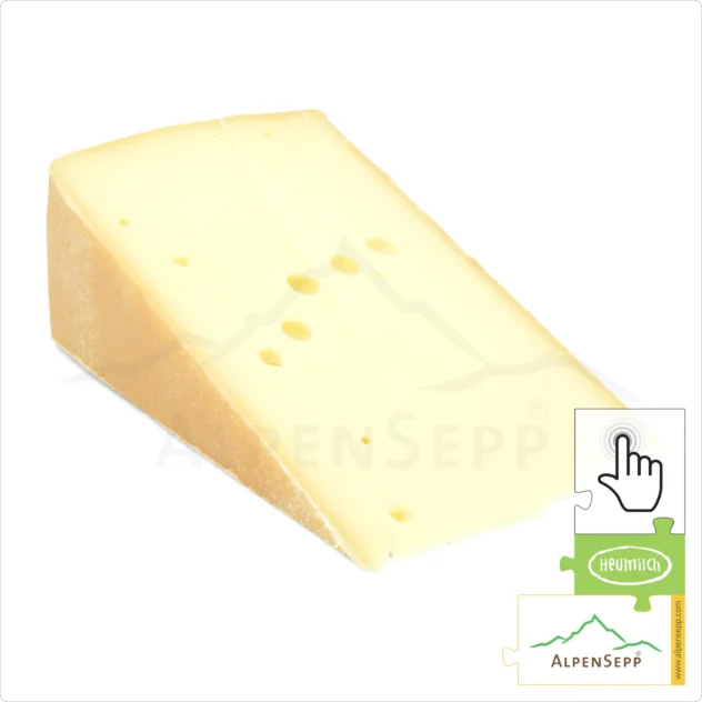 Rahmkäse Sofortkauf - milder Käse | laktosefreier Schnittkäse aus Heumilch