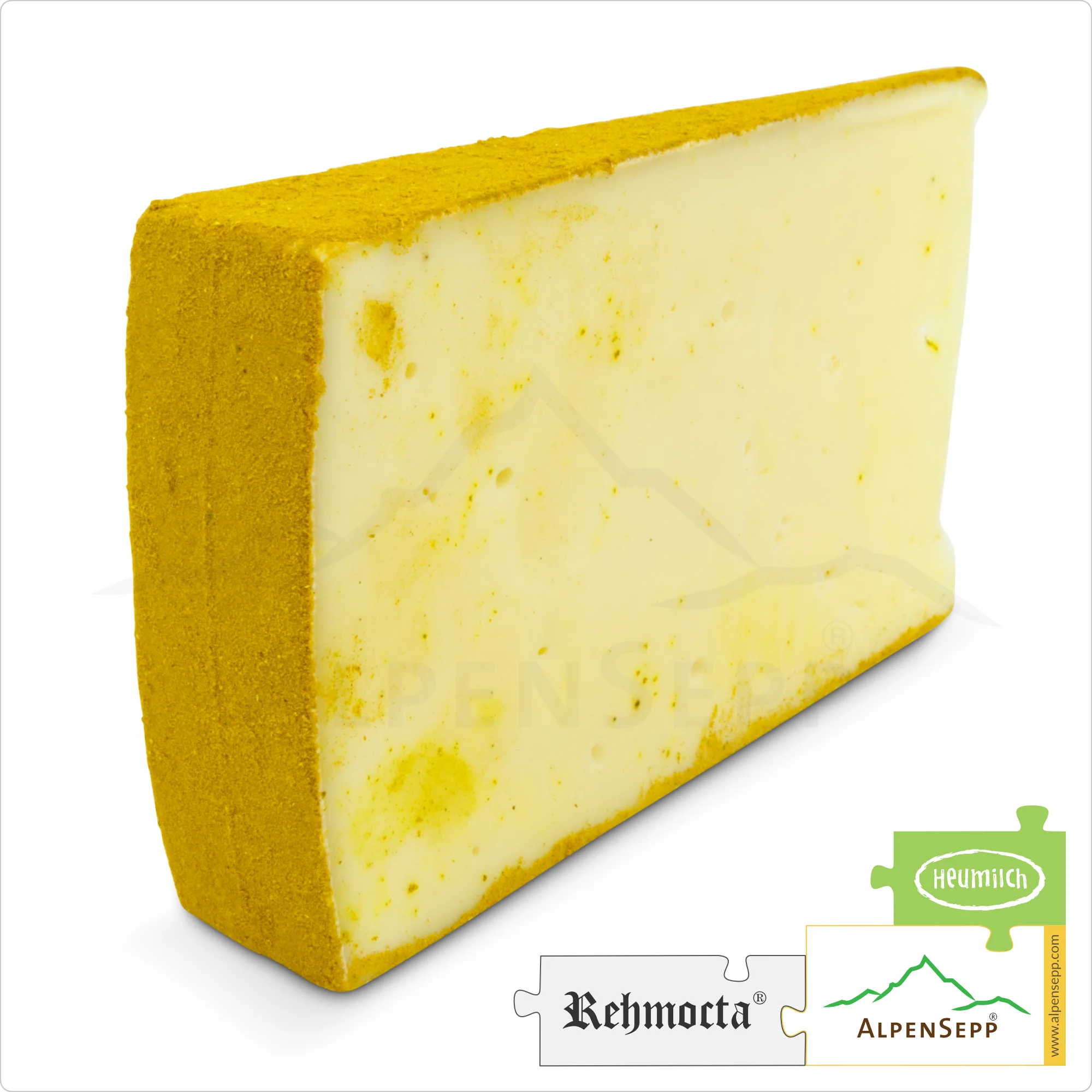 Käse REHMOCTA® » Ähle « | Laktosefreier Schnittkäse mit STAY SPICED! Gewürzmischung + Zimt affiniert