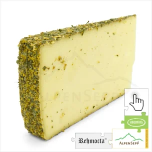 KÄSE REHMOCTA® DIEDO, 200 Gramm aus Heumilch | laktosefreie, affinierte Käsesorte direkt aus dem Käsekeller | zart schmelzend mit Apfel, Minze + Holunderblüte Charakter | 1-Klick Sofortkauf