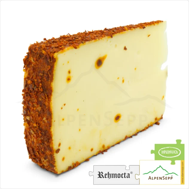 KÄSE REHMOCTA » Peppino « | Käsesorte mit Chili vom Gewürzprofi Stay Spiced!| Schnittkäse