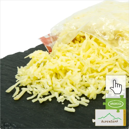 PREMIUM REIBEKÄSE Käsespätzle Mischung, 400 Gramm aus Heumilch | Käsknöpfle | aus 4 Käsesorten, aromatisch + würzig | zum 1-Klick Sofortkauf 2 PREMIUM REIBEKÄSE Käsespätzle Mischung, 400 Gramm aus Heumilch | Käsknöpfle | aus 4 Käsesorten, aromatisch + würzig | zum 1-Klick Sofortkauf