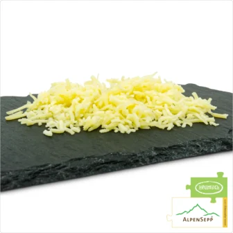 REIBKÄSE Käsemischung | PREMIUM Käse Geschmack für Käsespätzle & Käsknöpfle | aus 4 Laktosefreien Heumilch Käsesorten, aromatisch + würzig