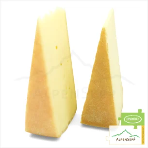 SENN ALMKÄSE würzig | Laktosefreier PREMIUM Alpenmilch Schnittkäse direkt aus dem Käsekeller | 100% würzig-pikante Genuss Garantie | Raclette Käse Tipp!