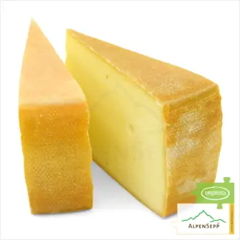 SENN ALMKÄSE extra würzig | Laktosefreier DELUXE Weidemilch Schnittkäse direkt aus dem Käsekeller | 100% extra-pikante Genuss Garantie | Würziger Raclette Käse Tipp!