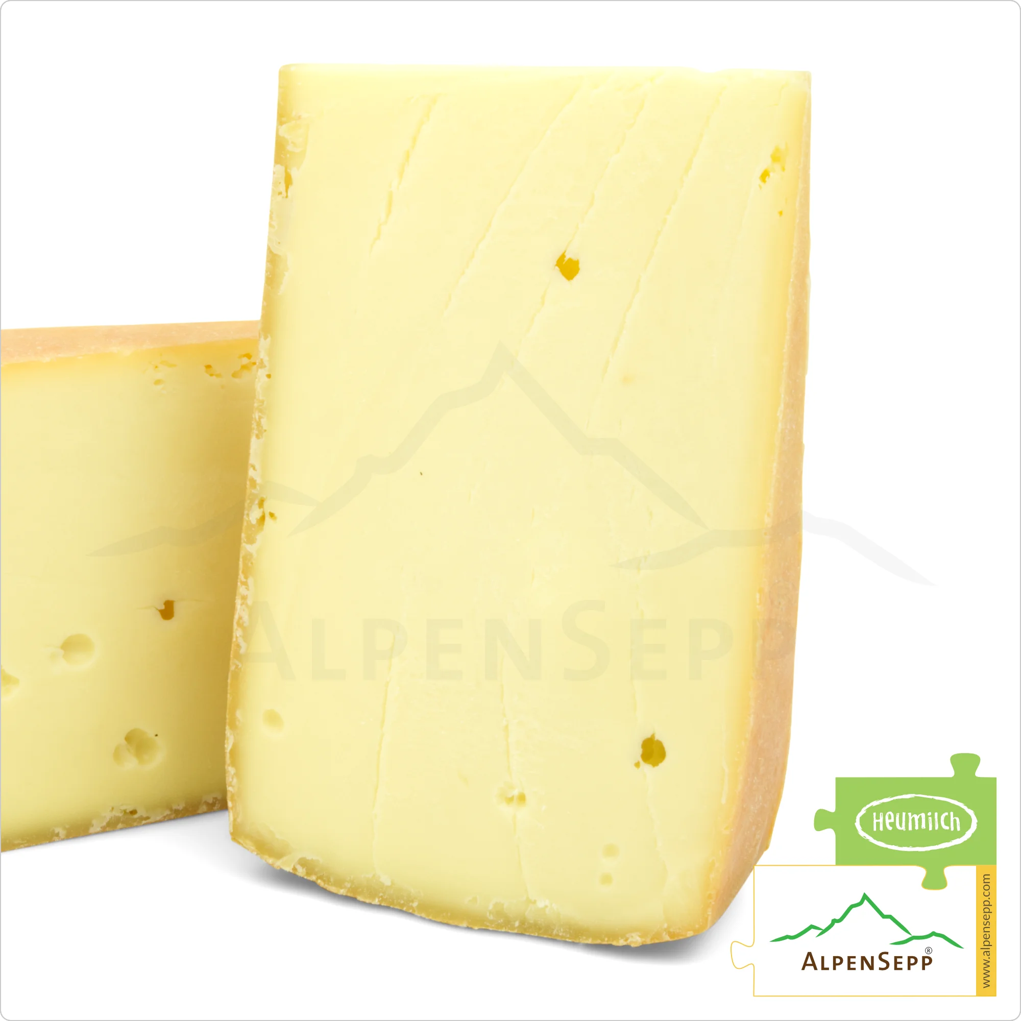 SENN ALMKÄSE extra würzig | Laktosefreier DELUXE Weidemilch Schnittkäse direkt aus dem Käsekeller | 100% extra-pikante Genuss Garantie | Würziger Raclette Käse Tipp!