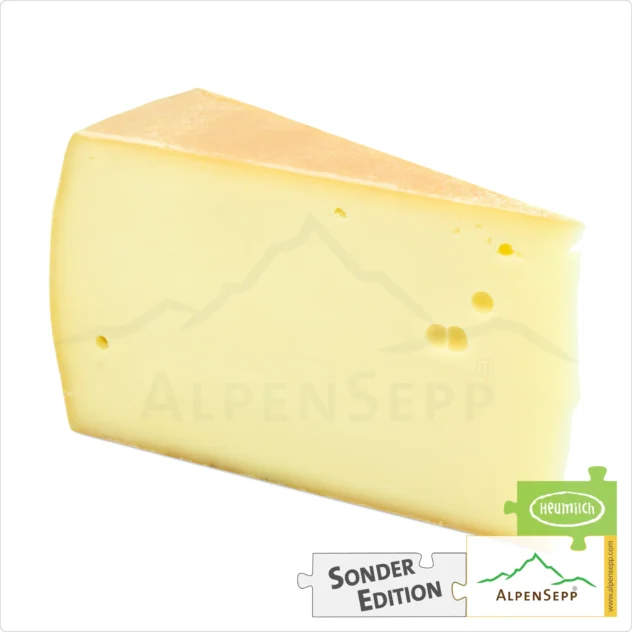 ALPENKÄSE Sonderedition » ALPENSEPP « | Laktosefreier DELUXE Heumilch Käse direkt aus dem Käsekeller | 100% mild-pikante Genuss Garantie