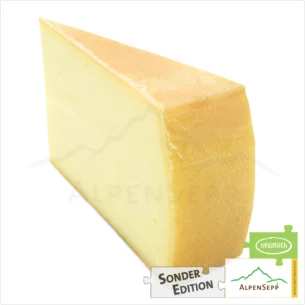 ALPENKÄSE Sonderedition » ALPENSEPP « | Laktosefreier DELUXE Heumilch Käse direkt aus dem Käsekeller | 100% mild-pikante Genuss Garantie