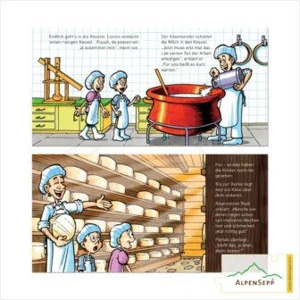 Alternative view of Kinderbuch | Aha, so wird Heumilchkäse gemacht! | Download (PDF/eBook)