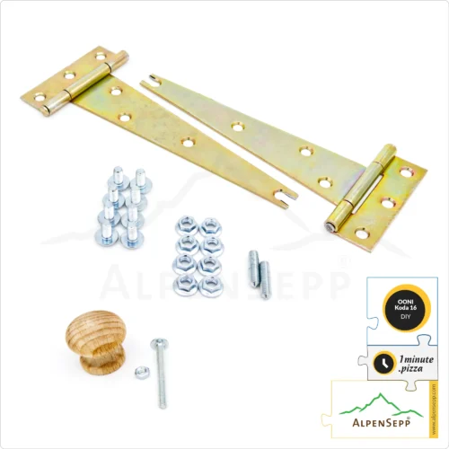 Montageset für die OONI Koda 16 Klappe inkl. Schablone | Optimierung Aufheizzeit und Gasverbrauch | Pizza Ofen Tuning 1 Montageset für die Ooni Koda 16 Klappe | Optimierung Aufheizzeit und Gasverbrauch | Pizza Ofen Tuning