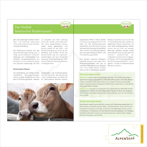 Lesebuch | Rinderfibel ... Woran man Heumilchkühe erkennen kann | Fibel | Download (PDF/eBook) 5 Rinderfibel ... Woran man Heumilchkühe erkennen kann. | Fibel | Download (PDF/eBook)